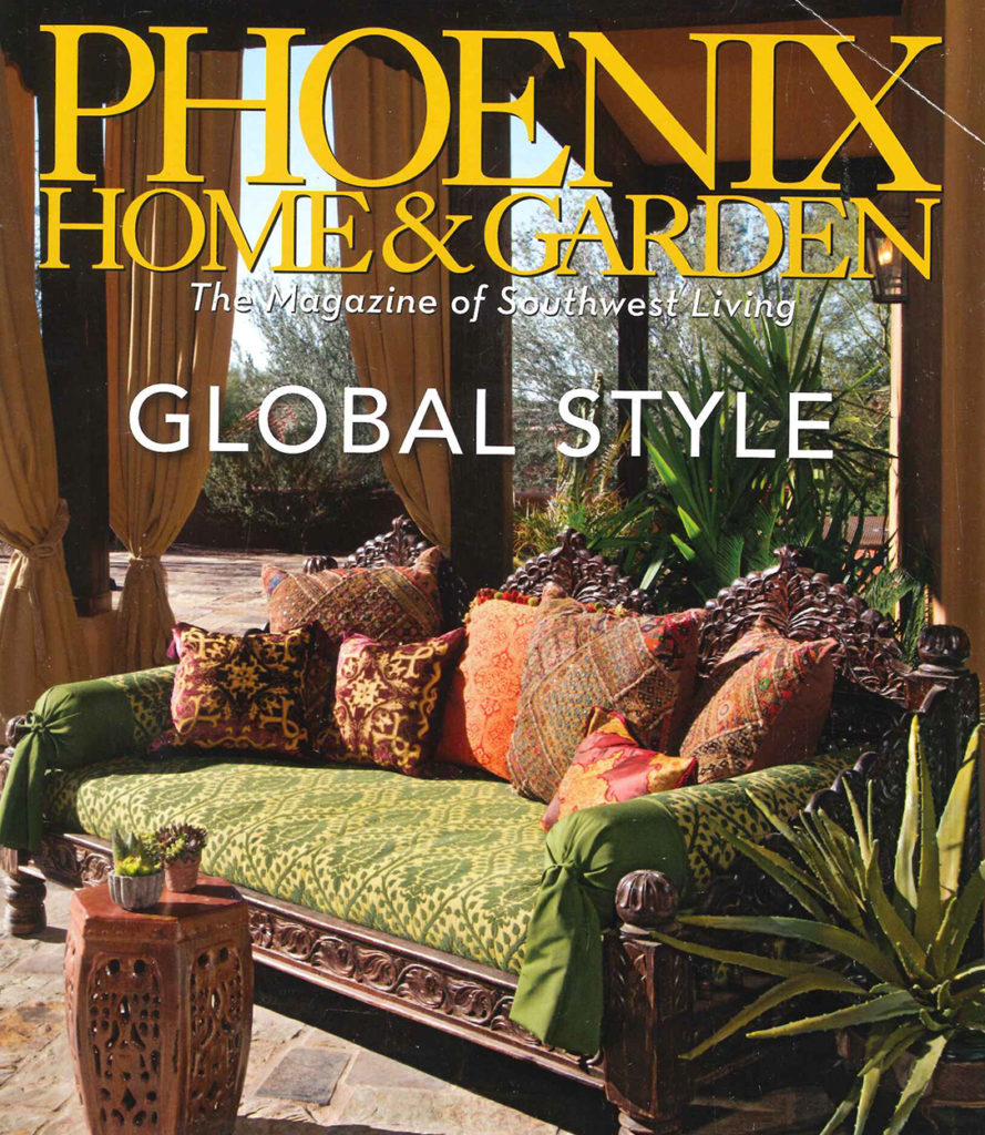 Phoenix Home & Garden - May 2014; Fire Rock in Fountain Hills