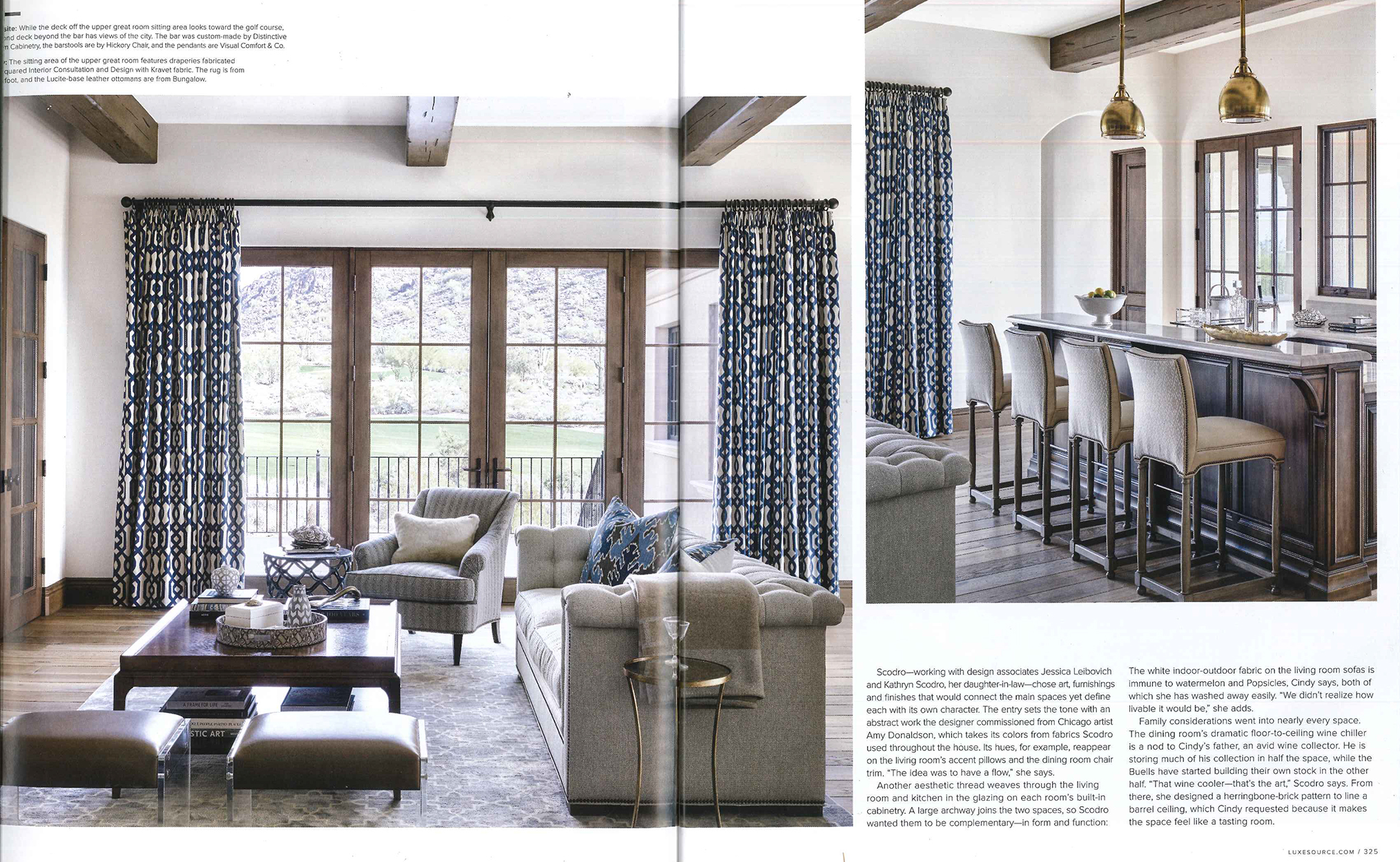 Luxe article; home in Silver leaf, Scottsdale