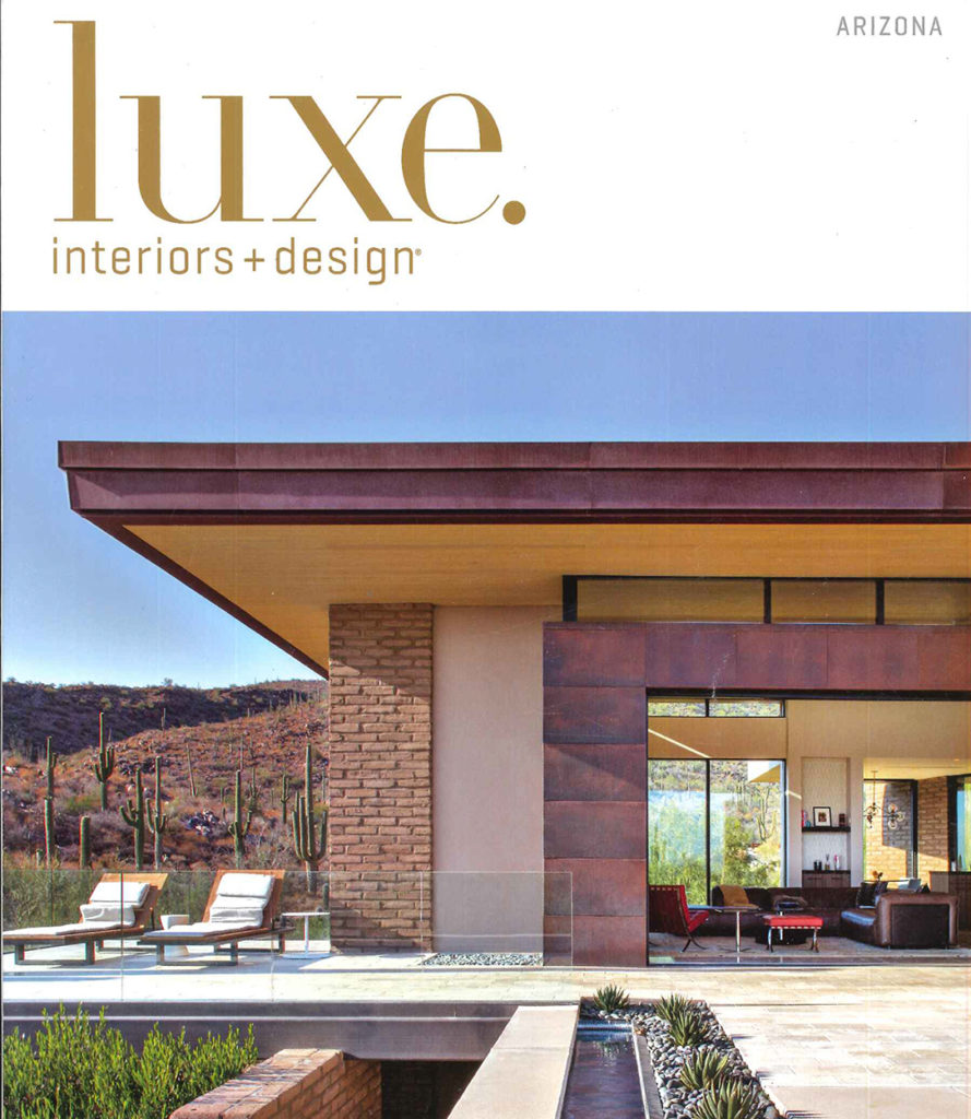 luxe. interiors + design - Sept/Oct 2015; Inside Edition Special Feature Article
